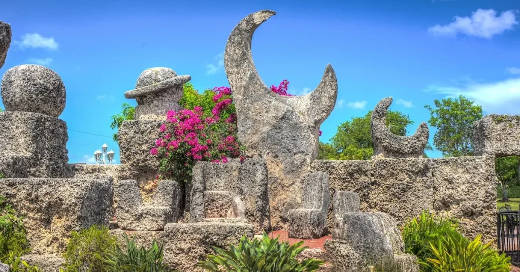Coral Castle top historical sites to visit near Miami on vacation or as a unique wedding venue for an unforgettable ceremony
